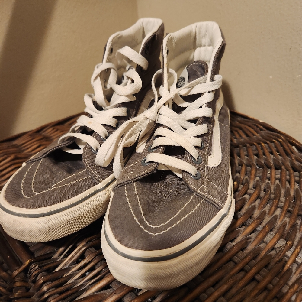 Dark gray vans
